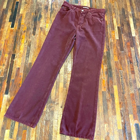 Ag Adriano Goldschmied Pants - ALEXA CHUNG for AG Jeans Revolution Corduroy Pants style 27390 size 29R